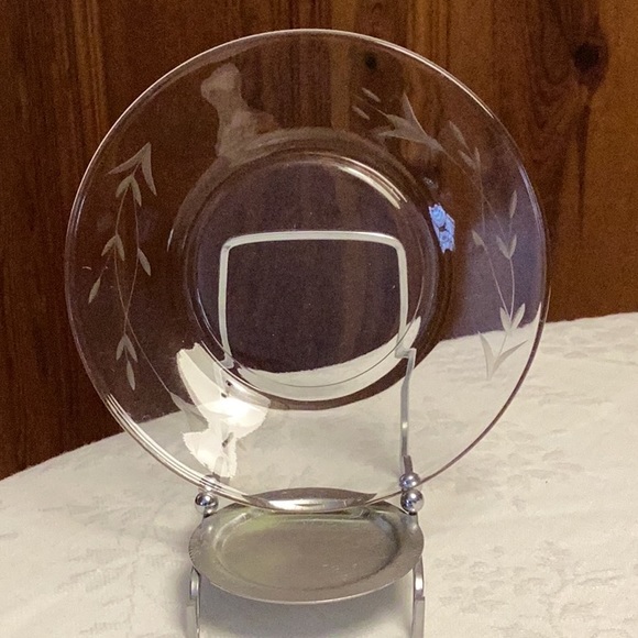 Princess House Heritage crystal plate - Picture 1 of 3